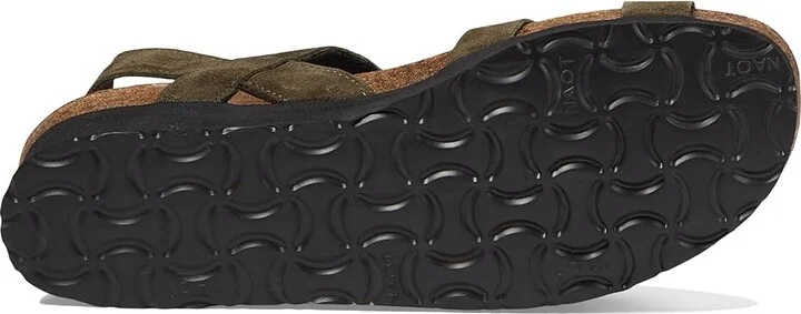 Naot Kayla Women's Sandals Oily Olive Suede : EU 35 (US Women's 4-4.5) M, Leather/Suede - Image 4
