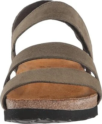 Naot Kayla Women's Sandals Oily Olive Suede : EU 35 (US Women's 4-4.5) M, Leather/Suede - Image 6
