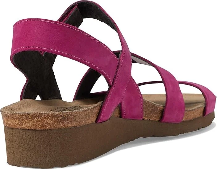 Naot Kayla Women's Sandals Pink Plum Nubuck : EU 35 (US Women's 4-4.5) M, Leather/Suede - Image 5