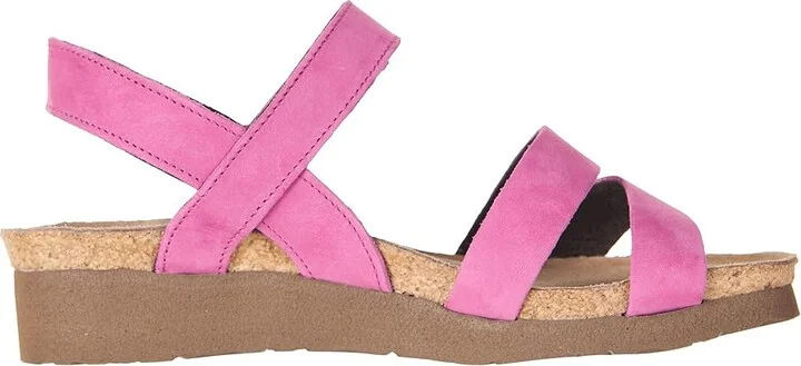 Naot Kayla Women's Sandals Pink Plum Nubuck : EU 35 (US Women's 4-4.5) M, Leather/Suede - Image 8