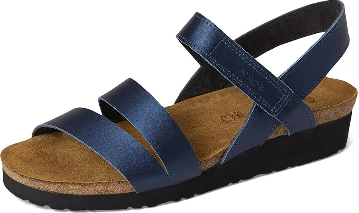 Naot Kayla Women's Sandals Polar Sea Leather : EU 35 (US Women's 4-4.5) M, Leather/Suede - Image 5