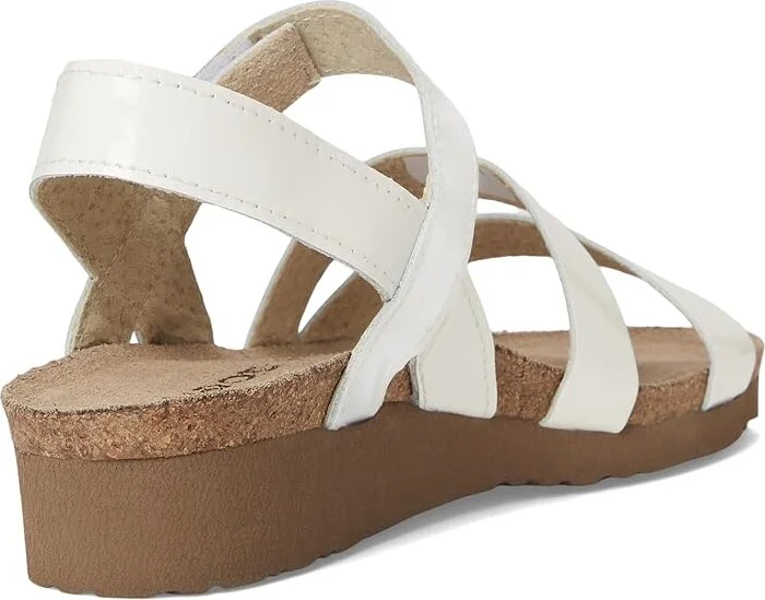Naot Kayla Women's Sandals Porcelain Patent Leather : EU 36 (US Women's 5-5.5) M, Leather/Suede - Image 4