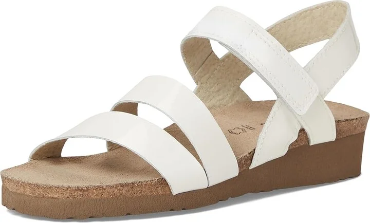 Naot Kayla Women's Sandals Porcelain Patent Leather : EU 36 (US Women's 5-5.5) M, Leather/Suede - Image 5