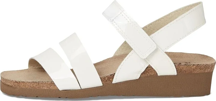 Naot Kayla Women's Sandals Porcelain Patent Leather : EU 36 (US Women's 5-5.5) M, Leather/Suede - Image 6