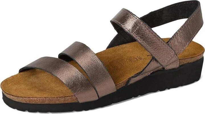 Naot Kayla Women's Sandals Radiant Copper Leather : EU 35 (US Women's 4-4.5) M, Leather/Suede - Image 6