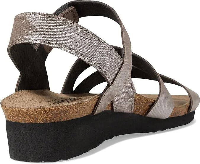 Naot Kayla Women's Sandals Silver Threads : EU 42 (US Women's 11-11.5) M, Leather/Suede - Image 4