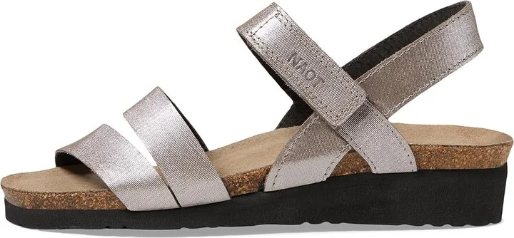 Naot Kayla Women's Sandals Silver Threads : EU 42 (US Women's 11-11.5) M, Leather/Suede - Image 5