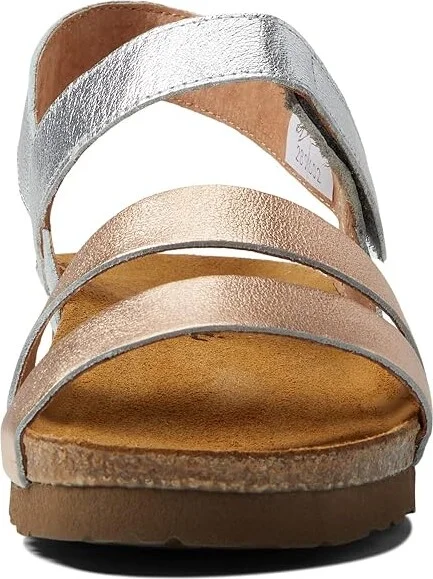 Naot Kayla Women's Sandals Soft Silver Leather/Soft Rose Gold Leather : EU 35 (US Women's 4-4.5) M, Leather/Suede - Image 5