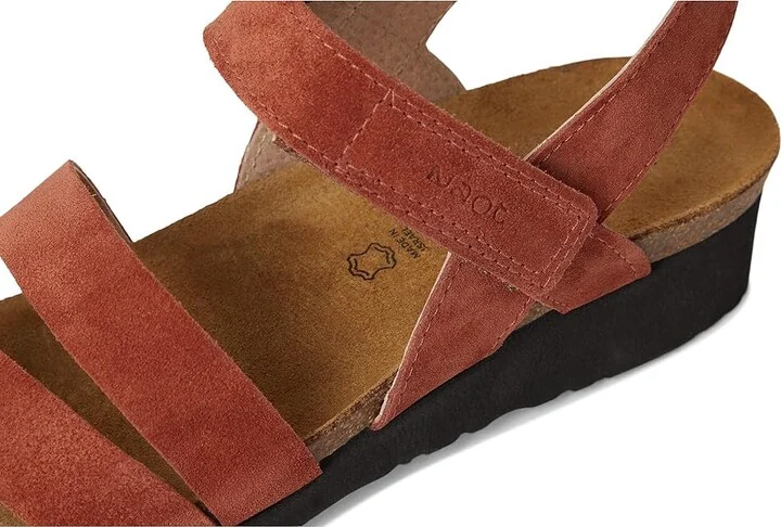 Naot Kayla Women's Sandals Spice Suede : EU 37 (US Women's 6-6.5) M, Leather/Suede - Image 7