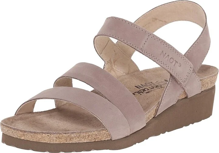 Naot Kayla Women's Sandals Stone Nubuck : EU 35 (US Women's 4-4.5) M, Leather/Suede - Image 2