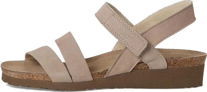 Naot Kayla Women's Sandals Stone Nubuck : EU 35 (US Women's 4-4.5) M, Leather/Suede - Image 7