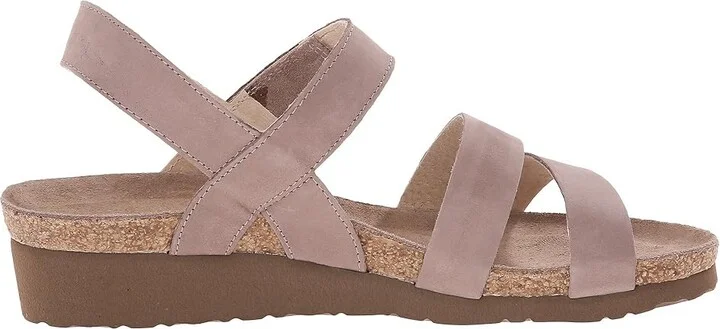 Naot Kayla Women's Sandals Stone Nubuck : EU 35 (US Women's 4-4.5) M, Leather/Suede - Image 8
