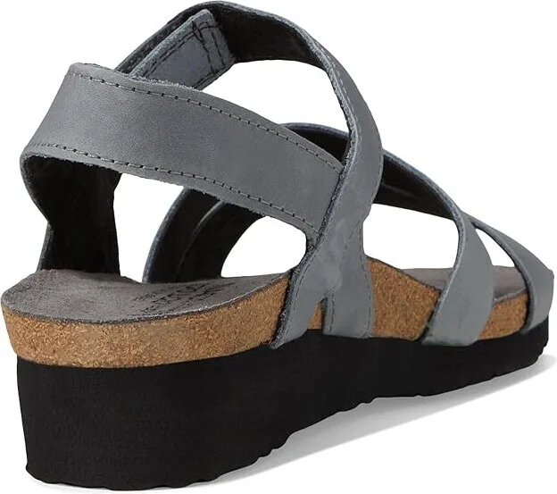 Naot Kayla Women's Sandals Vintage Slate Nubuck : EU 35 (US Women's 4-4.5) M, Leather/Suede - Image 5
