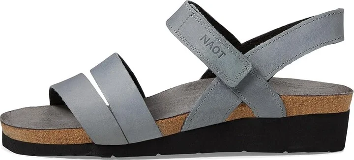 Naot Kayla Women's Sandals Vintage Slate Nubuck : EU 35 (US Women's 4-4.5) M, Leather/Suede - Image 7