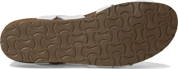 Naot Kayla Women's Sandals White Pearl Leather : EU 35 (US Women's 4-4.5) M, Leather/Suede - Image 4