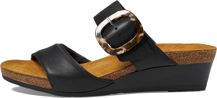 Naot Kingdom Women's Shoes Jet Black Leather : EU 37 (US Women's 6) M - Image 5