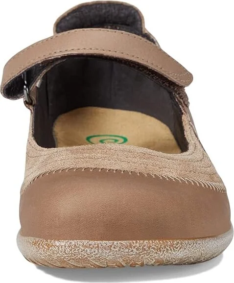 Naot Kirei Women's Maryjane Shoes Almond Suede/Bark Nubuck/Soft Stone Leather : EU 35 (US Women's 4) M, Leather/Suede - Image 5