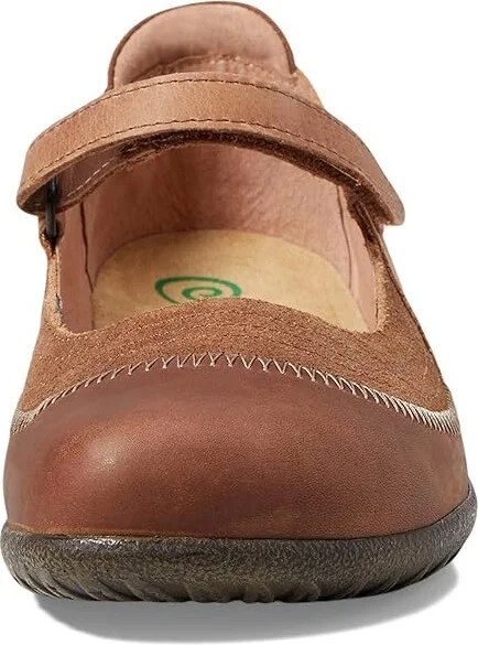 Naot Kirei Women's Maryjane Shoes Antique Brown Suede Combo : EU 35 (US Women's 4) M - Image 3