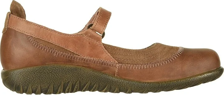 Naot Kirei Women's Maryjane Shoes Antique Brown Suede Combo : EU 35 (US Women's 4) M - Image 8