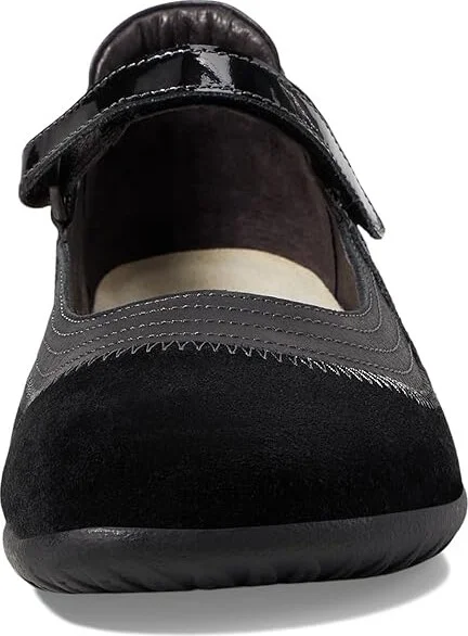Naot Kirei Women's Maryjane Shoes Black Suede Leather Combination : EU 35 (US Women's 4) W - Image 3