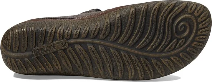 Naot Kirei Women's Maryjane Shoes Toffee Brown Leather/Coffee Bean Nubuck/Radiant Copper Leather : EU 35 (US Women's 4) M - Image 3