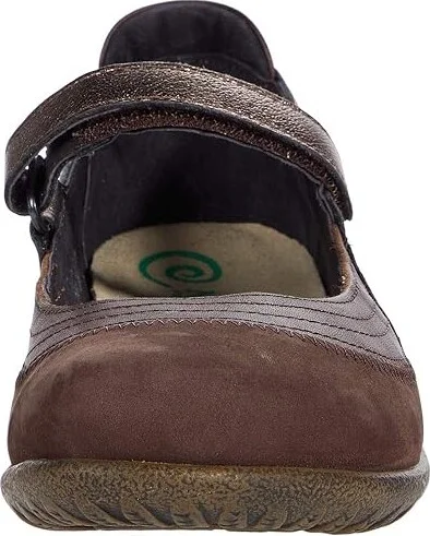 Naot Kirei Women's Maryjane Shoes Toffee Brown Leather/Coffee Bean Nubuck/Radiant Copper Leather : EU 35 (US Women's 4) M - Image 5