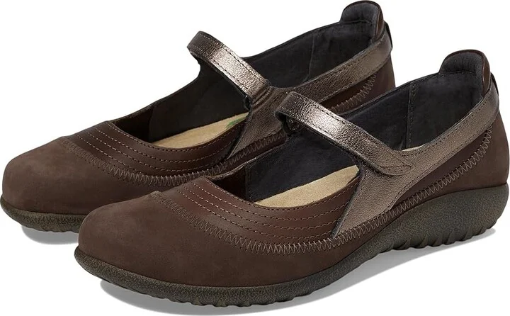 Toffee Brown Leather,coffee Bean Nubuck