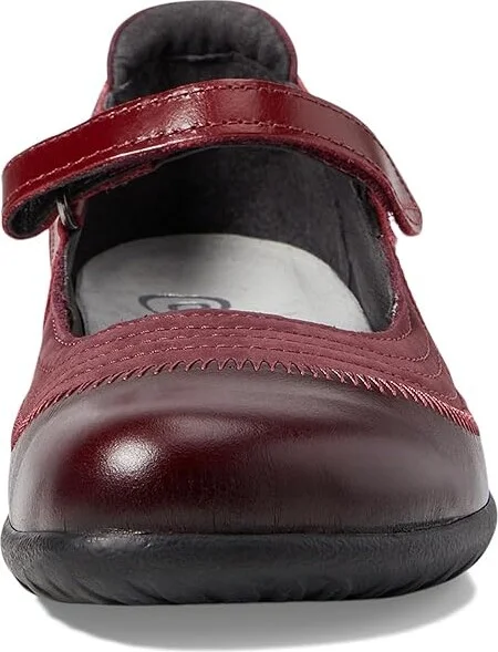 Naot Kirei Women's Maryjane Shoes Violet Nubuck/Bordeaux Leather/Rumba Leather : EU 36 (US Women's 5) M - Image 3
