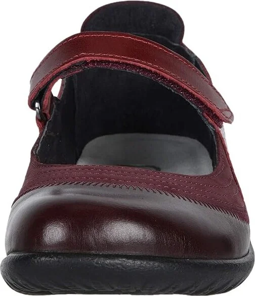 Naot Kirei Women's Maryjane Shoes Violet Nubuck/Bordeaux Leather/Rumba Leather : EU 36 (US Women's 5) M - Image 6