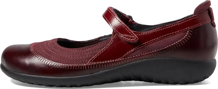 Naot Kirei Women's Maryjane Shoes Violet Nubuck/Bordeaux Leather/Rumba Leather : EU 36 (US Women's 5) M - Image 7