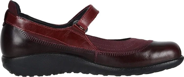 Naot Kirei Women's Maryjane Shoes Violet Nubuck/Bordeaux Leather/Rumba Leather : EU 36 (US Women's 5) M - Image 8