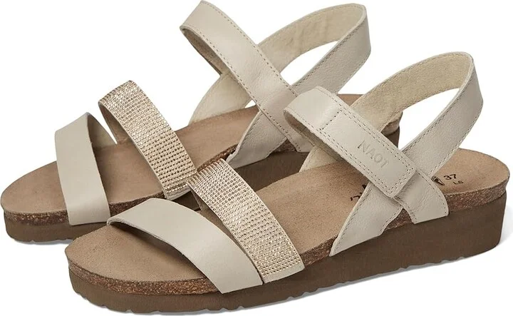 Naot Krista Women's Sandals Ivory : EU 41 (US Women's 10) M, Leather