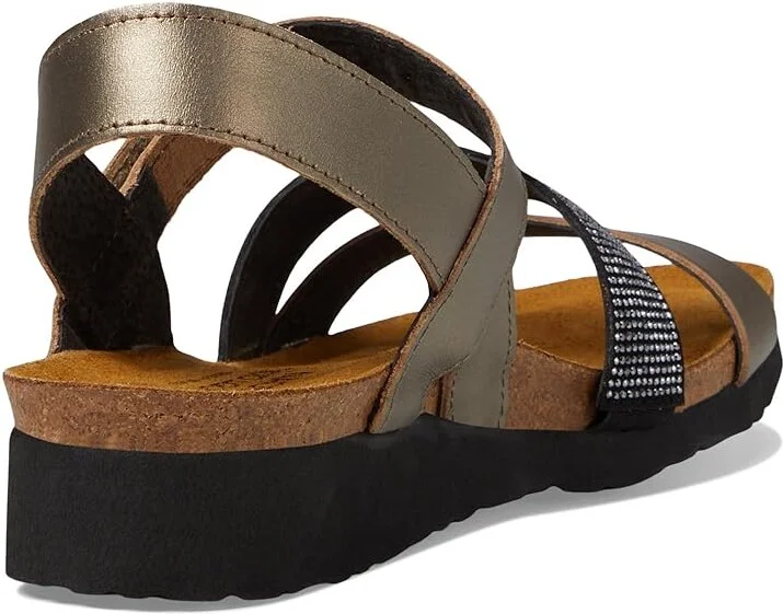 Naot Krista Women's Sandals Pewter Leather/Metal Leather : EU 35 (US Women's 4) M - Image 5