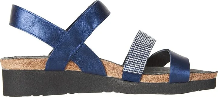 Naot Krista Women's Sandals Polar Sea Leather/Nickel Rivets : EU 35 (US Women's 4) M - Image 8