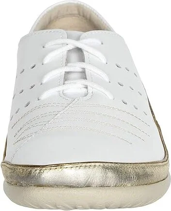 Naot Kumara Women's Lace up casual Shoes White Pearl Leather/Radiant Gold Leather : EU 35 (US Women's 4) M - Image 6