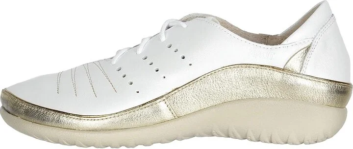 Naot Kumara Women's Lace up casual Shoes White Pearl Leather/Radiant Gold Leather : EU 35 (US Women's 4) M - Image 7
