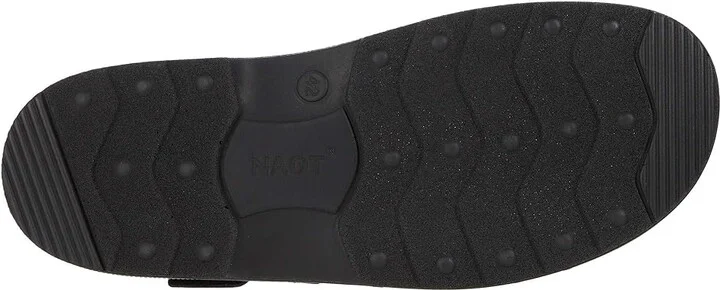 Naot Lappland Men's Sandals Soft Black Leather : EU 40 (US Men's 7) M - Image 3