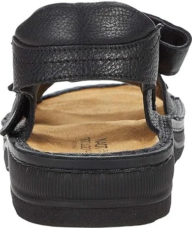 Naot Lappland Men's Sandals Soft Black Leather : EU 40 (US Men's 7) M - Image 4