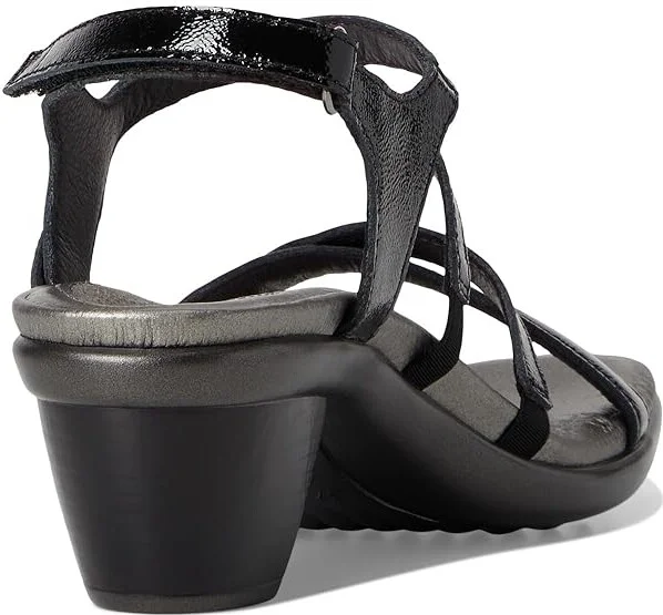Naot Limit Women's Shoes Black Crinkle Patent Leather : EU 39 (US Women's 8) M - Image 4