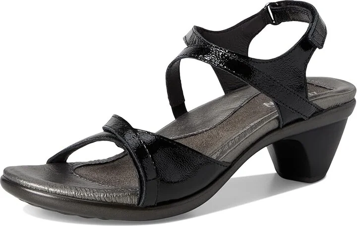 Naot Limit Women's Shoes Black Crinkle Patent Leather : EU 39 (US Women's 8) M - Image 5