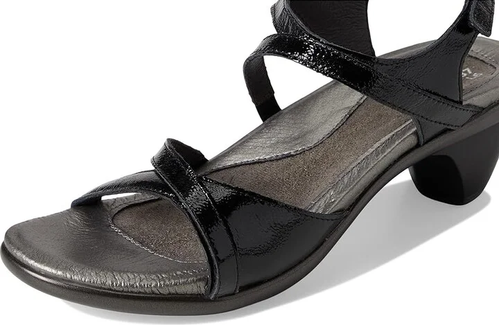 Naot Limit Women's Shoes Black Crinkle Patent Leather : EU 39 (US Women's 8) M - Image 7
