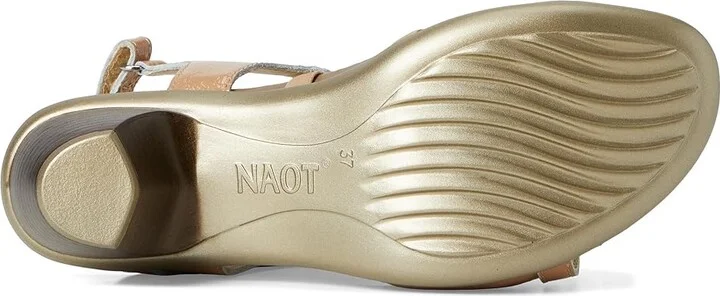 Naot Limit Women's Shoes Camel Crinkle Patent Leather : EU 38 (US Women's 7) M - Image 3