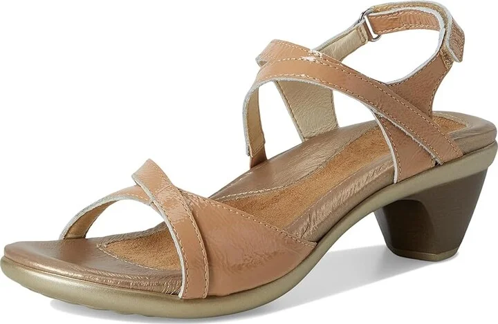 Naot Limit Women's Shoes Camel Crinkle Patent Leather : EU 38 (US Women's 7) M - Image 5