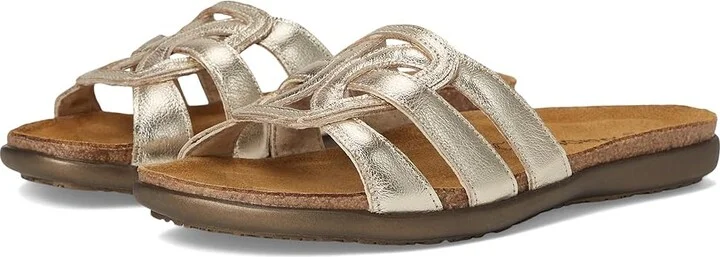 Naot Liv Women's Shoes Radiant Gold Leather : EU 36 (US Women's 5) M
