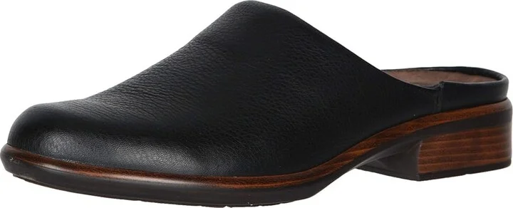 Naot Lodos Women's Clog Shoes Soft Black Leather : EU 35 (US Women's 4) M, Suede/Nubuck - Image 2