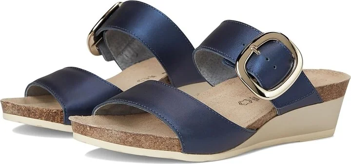 Naot Magic Women's Sandals Polar Sea Leather : EU 40 (US Women's 9) M, Leather/Suede