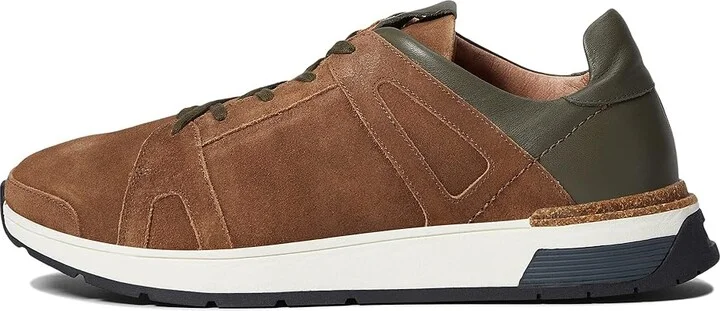 Naot Magnify Men's Shoes Antique Brown Suede/Soft Green Leather : EU 41 (US Men's 8) M, Leather/Suede - Image 6