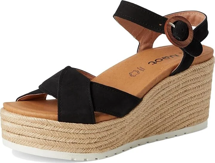 Naot Marbella Women's Sandals Black Velvet Nubuck : EU 39 (US Women's 8) M, Leather - Image 5