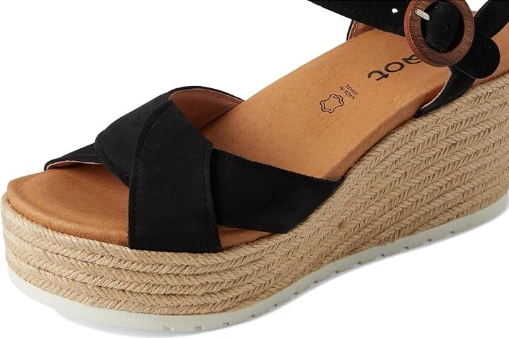 Naot Marbella Women's Sandals Black Velvet Nubuck : EU 39 (US Women's 8) M, Leather - Image 7