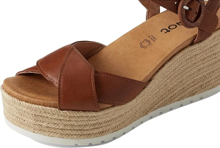 Naot Marbella Women's Sandals Brown Peanut Leather : EU 35 (US Women's 4) M - Image 7